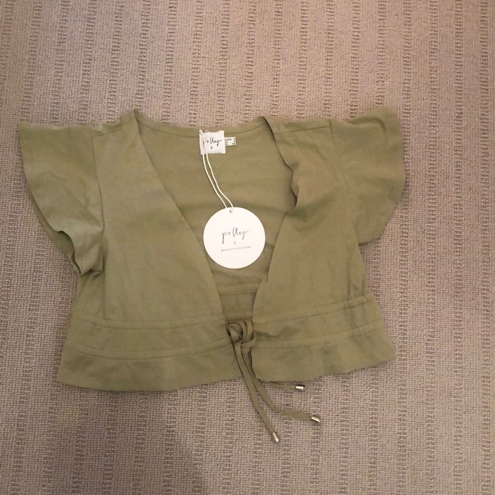 PRINCESS POLLY TIE SHIRT